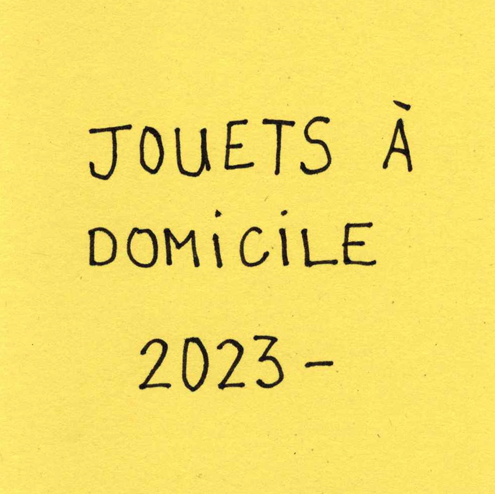 Jouets à domicile